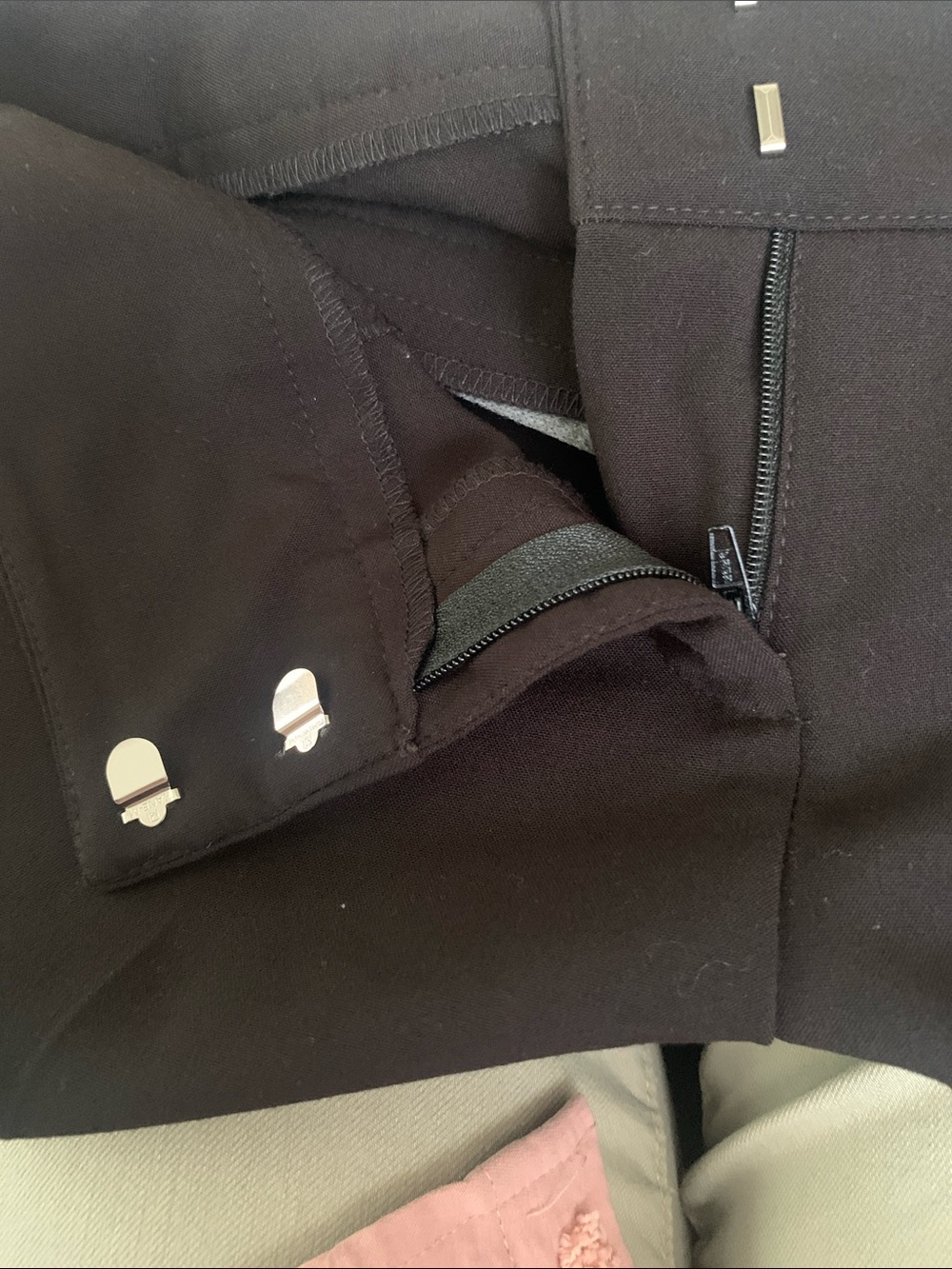 Women's Black Tailored Dress Pants - Picture 7 of 13